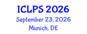 International Conference on Law and Political Science (ICLPS) September 23, 2026 - Munich, Germany International Conference on Law and Political Science (ICLPS) September 23, 2026 - Munich, Germany