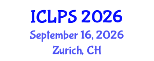 International Conference on Law and Political Science (ICLPS) September 16, 2026 - Zurich, Switzerland International Conference on Law and Political Science (ICLPS) September 16, 2026 - Zurich, Switzerland