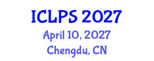 International Conference on Law and Political Science (ICLPS) April 10, 2027 - Chengdu, China International Conference on Law and Political Science (ICLPS) April 10, 2027 - Chengdu, China