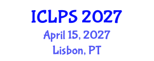 International Conference on Law and Political Science (ICLPS) April 15, 2027 - Lisbon, Portugal International Conference on Law and Political Science (ICLPS) April 15, 2027 - Lisbon, Portugal