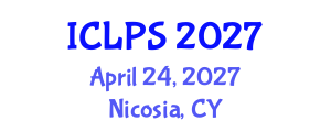 International Conference on Law and Political Science (ICLPS) April 24, 2027 - Nicosia, Cyprus International Conference on Law and Political Science (ICLPS) April 24, 2027 - Nicosia, Cyprus