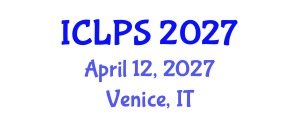 International Conference on Law and Political Science (ICLPS) April 12, 2027 - Venice, Italy International Conference on Law and Political Science (ICLPS) April 12, 2027 - Venice, Italy