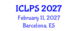 International Conference on Law and Political Science (ICLPS) February 11, 2027 - Barcelona, Spain International Conference on Law and Political Science (ICLPS) February 11, 2027 - Barcelona, Spain