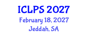 International Conference on Law and Political Science (ICLPS) February 18, 2027 - Jeddah, Saudi Arabia International Conference on Law and Political Science (ICLPS) February 18, 2027 - Jeddah, Saudi Arabia