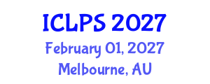 International Conference on Law and Political Science (ICLPS) February 01, 2027 - Melbourne, Australia International Conference on Law and Political Science (ICLPS) February 01, 2027 - Melbourne, Australia