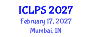 International Conference on Law and Political Science (ICLPS) February 17, 2027 - Mumbai, India International Conference on Law and Political Science (ICLPS) February 17, 2027 - Mumbai, India