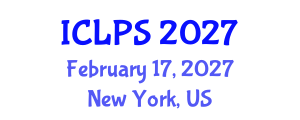 International Conference on Law and Political Science (ICLPS) February 17, 2027 - New York, United States International Conference on Law and Political Science (ICLPS) February 17, 2027 - New York, United States