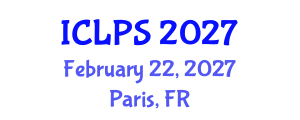 International Conference on Law and Political Science (ICLPS) February 22, 2027 - Paris, France