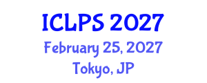 International Conference on Law and Political Science (ICLPS) February 25, 2027 - Tokyo, Japan International Conference on Law and Political Science (ICLPS) February 25, 2027 - Tokyo, Japan