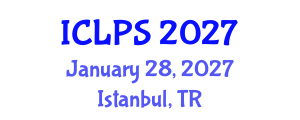 International Conference on Law and Political Science (ICLPS) January 28, 2027 - Istanbul, Turkey International Conference on Law and Political Science (ICLPS) January 28, 2027 - Istanbul, Turkey