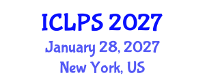 International Conference on Law and Political Science (ICLPS) January 28, 2027 - New York, United States International Conference on Law and Political Science (ICLPS) January 28, 2027 - New York, United States