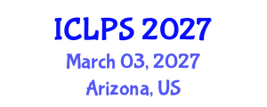 International Conference on Law and Political Science (ICLPS) March 03, 2027 - Arizona, United States International Conference on Law and Political Science (ICLPS) March 03, 2027 - Arizona, United States