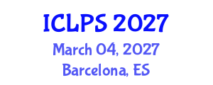 International Conference on Law and Political Science (ICLPS) March 04, 2027 - Barcelona, Spain International Conference on Law and Political Science (ICLPS) March 04, 2027 - Barcelona, Spain