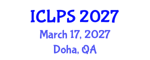 International Conference on Law and Political Science (ICLPS) March 17, 2027 - Doha, Qatar International Conference on Law and Political Science (ICLPS) March 17, 2027 - Doha, Qatar