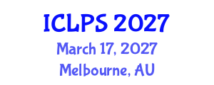 International Conference on Law and Political Science (ICLPS) March 17, 2027 - Melbourne, Australia International Conference on Law and Political Science (ICLPS) March 17, 2027 - Melbourne, Australia