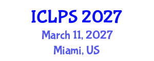 International Conference on Law and Political Science (ICLPS) March 11, 2027 - Miami, United States International Conference on Law and Political Science (ICLPS) March 11, 2027 - Miami, United States
