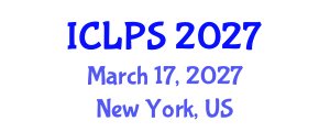 International Conference on Law and Political Science (ICLPS) March 17, 2027 - New York, United States International Conference on Law and Political Science (ICLPS) March 17, 2027 - New York, United States