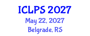 International Conference on Law and Political Science (ICLPS) May 22, 2027 - Belgrade, Serbia International Conference on Law and Political Science (ICLPS) May 22, 2027 - Belgrade, Serbia