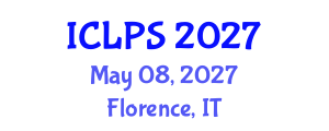 International Conference on Law and Political Science (ICLPS) May 08, 2027 - Florence, Italy International Conference on Law and Political Science (ICLPS) May 08, 2027 - Florence, Italy