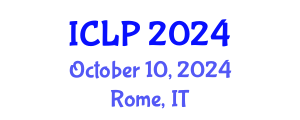 International Conference on Law and Politics (ICLP) October 10, 2024 - Rome, Italy