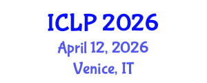 International Conference on Law and Politics (ICLP) April 12, 2026 - Venice, Italy