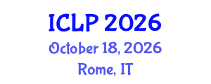 International Conference on Law and Politics (ICLP) October 18, 2026 - Rome, Italy