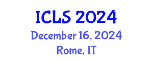 International Conference on Law and Society (ICLS) December 16, 2024 - Rome, Italy