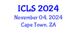 International Conference on Law and Society (ICLS) November 04, 2024 - Cape Town, South Africa
