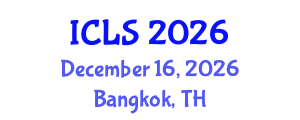 International Conference on Law and Society (ICLS) December 16, 2026 - Bangkok, Thailand International Conference on Law and Society (ICLS) December 16, 2026 - Bangkok, Thailand