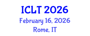 International Conference on Law and Trade (ICLT) February 16, 2026 - Rome, Italy International Conference on Law and Trade (ICLT) February 16, 2026 - Rome, Italy