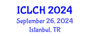 International Conference on Law, Culture and the Humanities (ICLCH) September 26, 2024 - Istanbul, Turkey