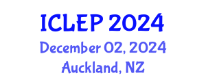International Conference on Law, Economics and Politics (ICLEP) December 02, 2024 - Auckland, New Zealand
