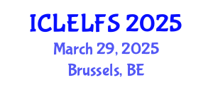 International Conference on Law, Evidence Law and Forensic Sciences (ICLELFS) March 29, 2025 - Brussels, Belgium