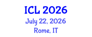 International Conference on Law (ICL) July 22, 2026 - Rome, Italy