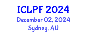 International Conference on Law, Policy and the Family (ICLPF) December 02, 2024 - Sydney, Australia