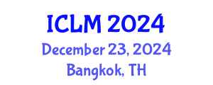 International Conference on Leadership and Management (ICLM) December 23, 2024 - Bangkok, Thailand