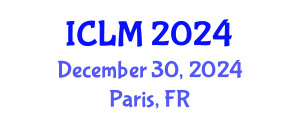 International Conference on Leadership and Management (ICLM) December 30, 2024 - Paris, France