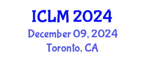 International Conference on Leadership and Management (ICLM) December 09, 2024 - Toronto, Canada