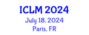 International Conference on Leadership and Management (ICLM) July 18, 2024 - Paris, France