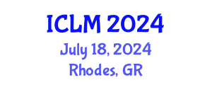 International Conference on Leadership and Management (ICLM) July 18, 2024 - Rhodes, Greece