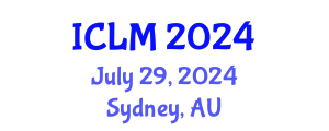 International Conference on Leadership and Management (ICLM) July 29, 2024 - Sydney, Australia