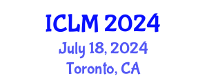 International Conference on Leadership and Management (ICLM) July 18, 2024 - Toronto, Canada
