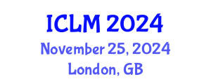 International Conference on Leadership and Management (ICLM) November 25, 2024 - London, United Kingdom