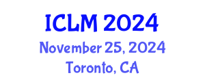 International Conference on Leadership and Management (ICLM) November 25, 2024 - Toronto, Canada