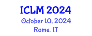 International Conference on Leadership and Management (ICLM) October 10, 2024 - Rome, Italy