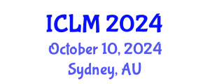 International Conference on Leadership and Management (ICLM) October 10, 2024 - Sydney, Australia