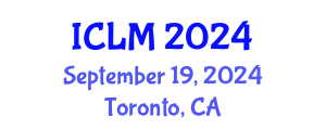 International Conference on Leadership and Management (ICLM) September 19, 2024 - Toronto, Canada
