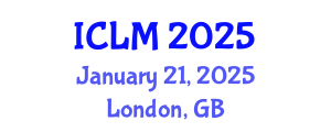 International Conference on Leadership and Management (ICLM) January 21, 2025 - London, United Kingdom