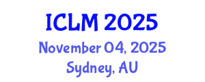 International Conference on Leadership and Management (ICLM) November 04, 2025 - Sydney, Australia
