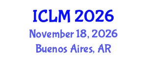 International Conference on Leadership and Management (ICLM) November 18, 2026 - Buenos Aires, Argentina